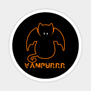 Funny Gifts for Halloween Vampurrr Magnet